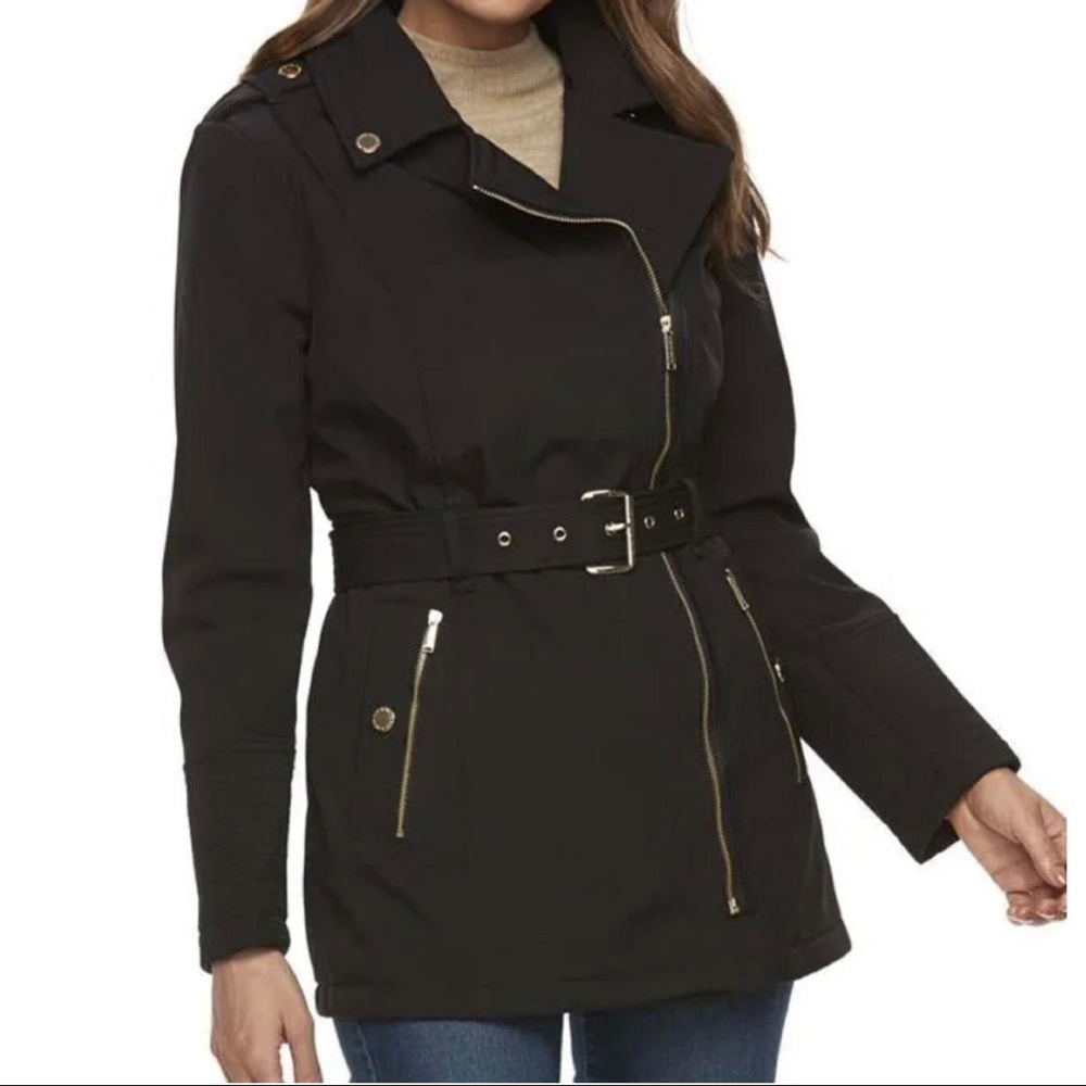 NWT! MICHAEL Michael Kors Women's Black Coat size 3X